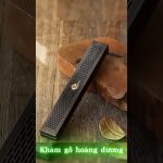 Khay Đốt Nhang Trầm Hương Không Tăm | Gỗ Mun Nguyên Khối