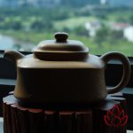 Ấm Tử Sa Phương Chu | Bổn Sơn Lục Nê | 150cc
