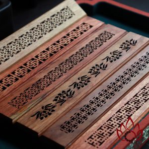 Khay Đốt Nhang Trầm Hương Không Tăm | Gỗ Hương Ta