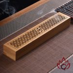 Khay Đốt Nhang Trầm Hương Không Tăm | Tre Tự Nhiên | Lưới Thép Chống Cháy