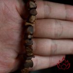 Vòng Trầm Hương Hạt Thô | Size Nữ | Trầm Bì Rễ Tự Nhiên
