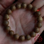 Vòng Trầm Hương Hạt Tròn 10 Ly Trầm Tốc Kiến Tự Nhiên