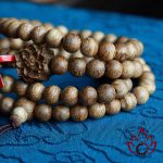 Vòng Trầm Hương 108 Hạt 6 Ly Trầm Tốc Kiến Tự Nhiên
