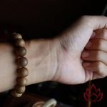 Vòng Trầm Hương Hạt Tròn 12 Ly Trầm Tốc Kiến Tự Nhiên Lâu Năm