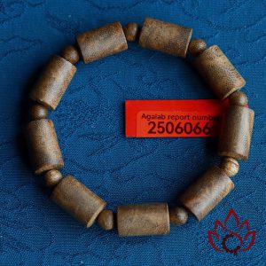 Vòng Trầm Hương Trụ Trúc 10 Ly Trầm Tốc Kiến Tự Nhiên Lâu Năm