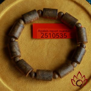 Vòng Trầm Hương Trụ Trúc 8 Ly Trầm Tốc Kiến Tự Nhiên Lâu Năm