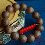 Vòng Trầm Hương Hạt Tròn 16 Ly Trầm Tốc Kiến Tự Nhiên Lâu Năm